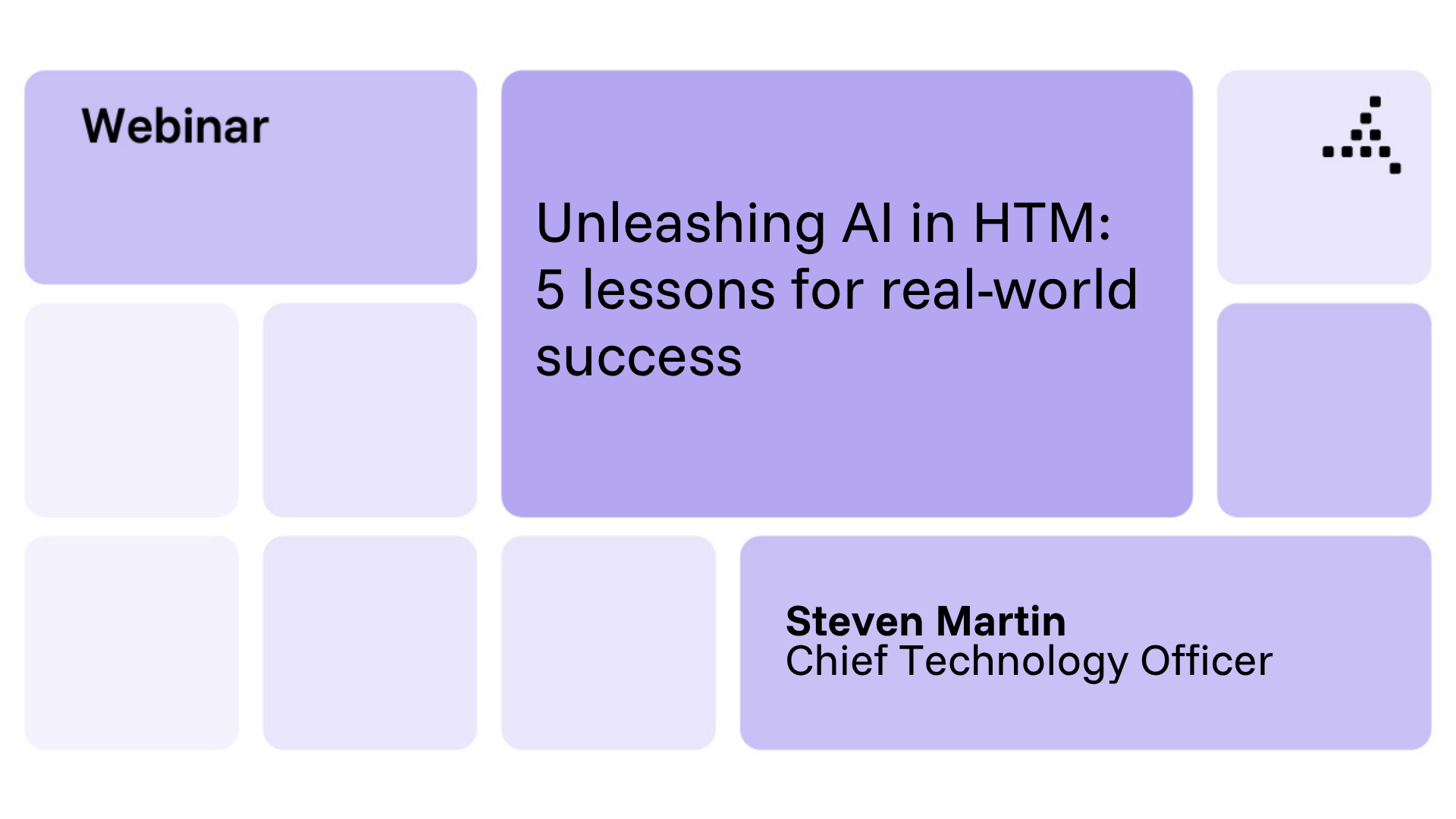 Trimedx webinar: Unleashing AI in HTM: 5 lessons for real-world success